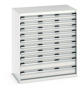 Bott Drawer Cabinets 1050 x 650 installed in your Engineering Department Bott Cubio 10 Drawer Cabinet 1050Wx650Dx1200mmH
